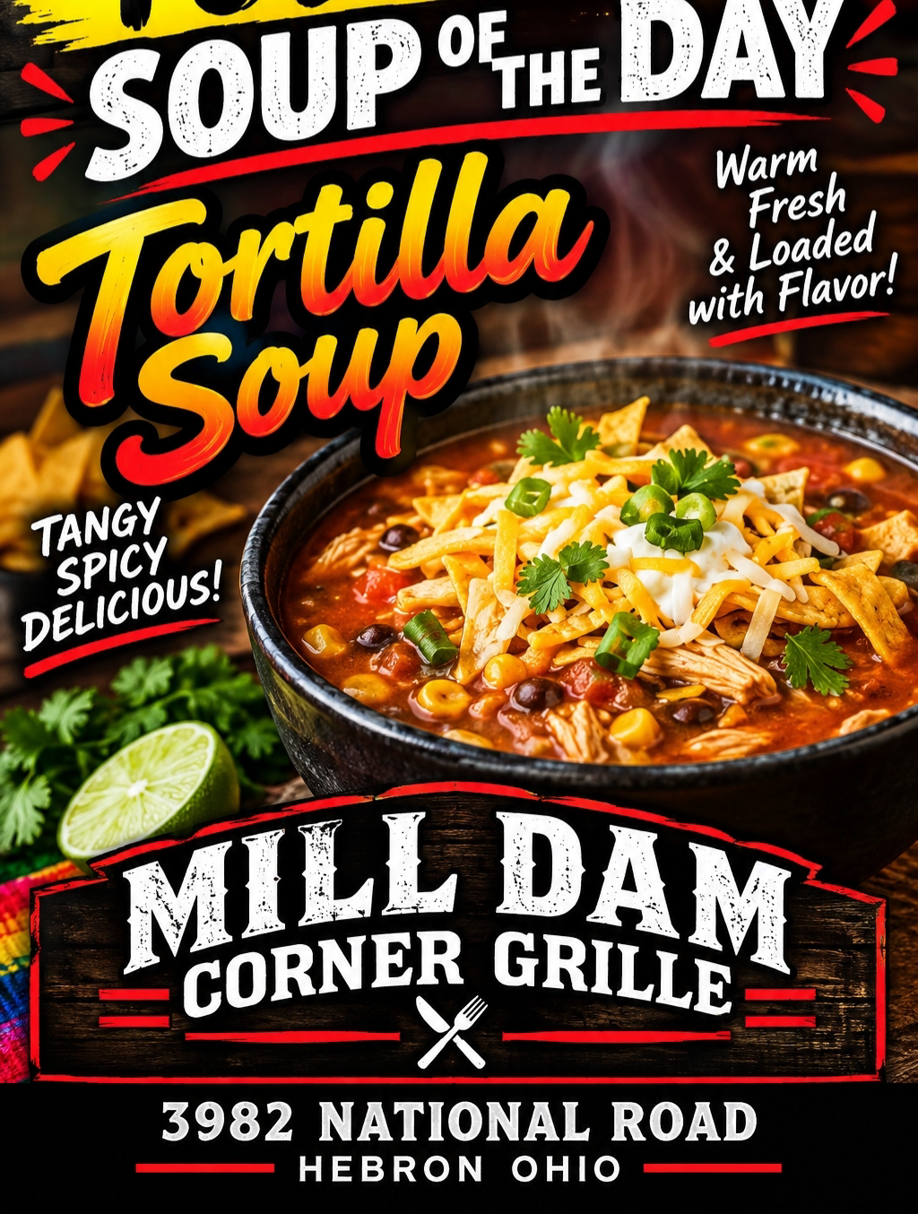 Mill Dam Corner Grille live menu image - 102126 21 13 42 88
